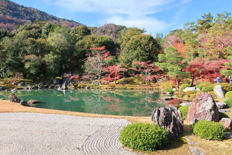 世界遺産 京都の天龍寺の観光写真@京都旅行