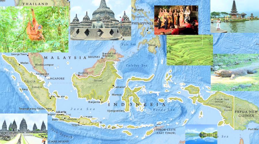 インドネシア世界遺産一覧･観光地の写真