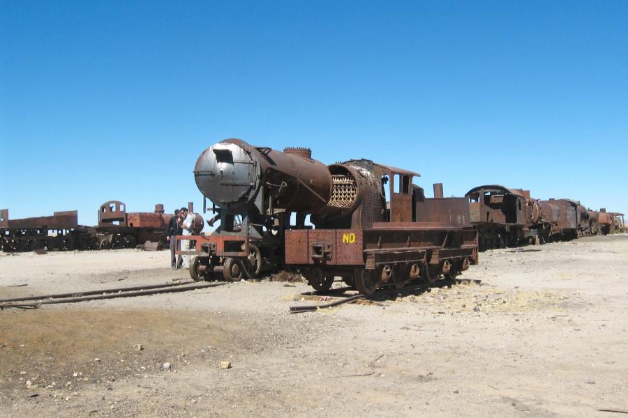 観光列車の墓場(Cementerio de Trenes)(観光15分)の写真