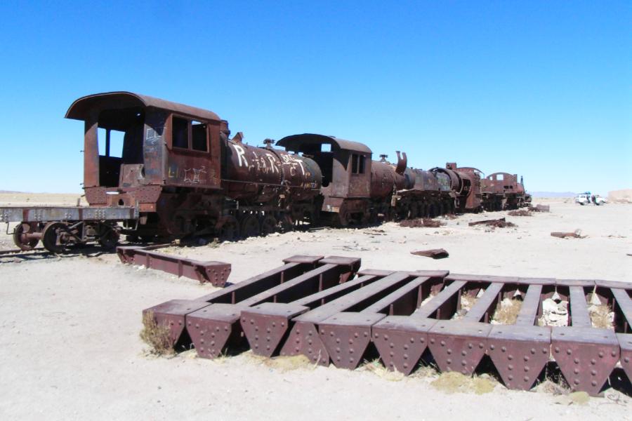 観光列車の墓場(Cementerio de Trenes)(観光15分)の写真