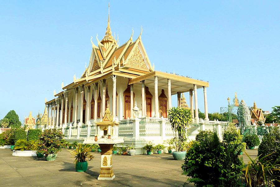 王宮のシルバーパゴダ@カンボジア観光/プノンペン写真