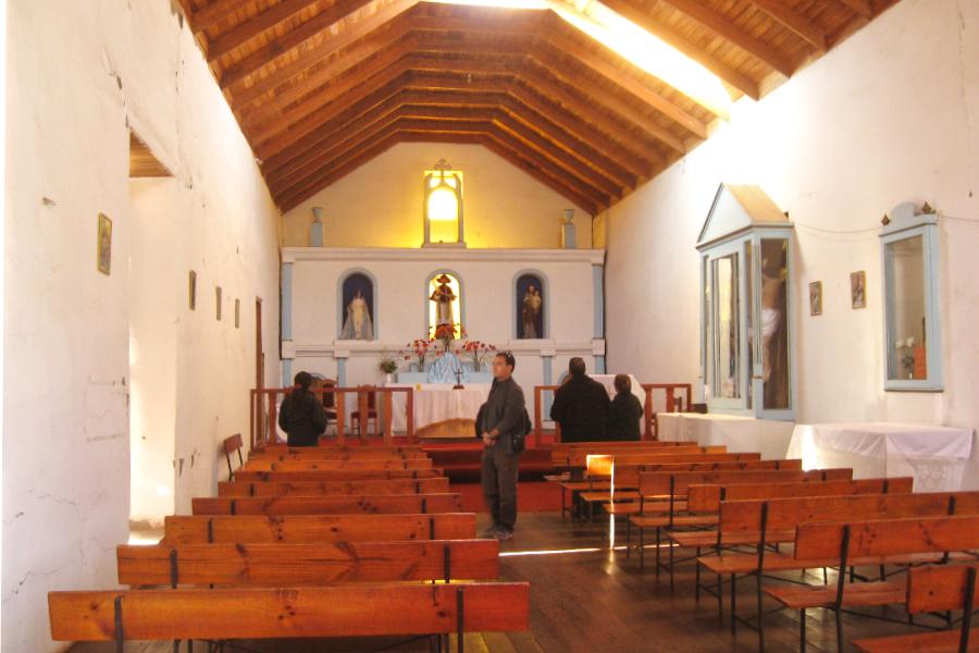 観光遺産候補ポコンチリ(Poconchile)のサン･ヘロニモ教会(Iglesia de San Jerónimo)(観光10分)の写真