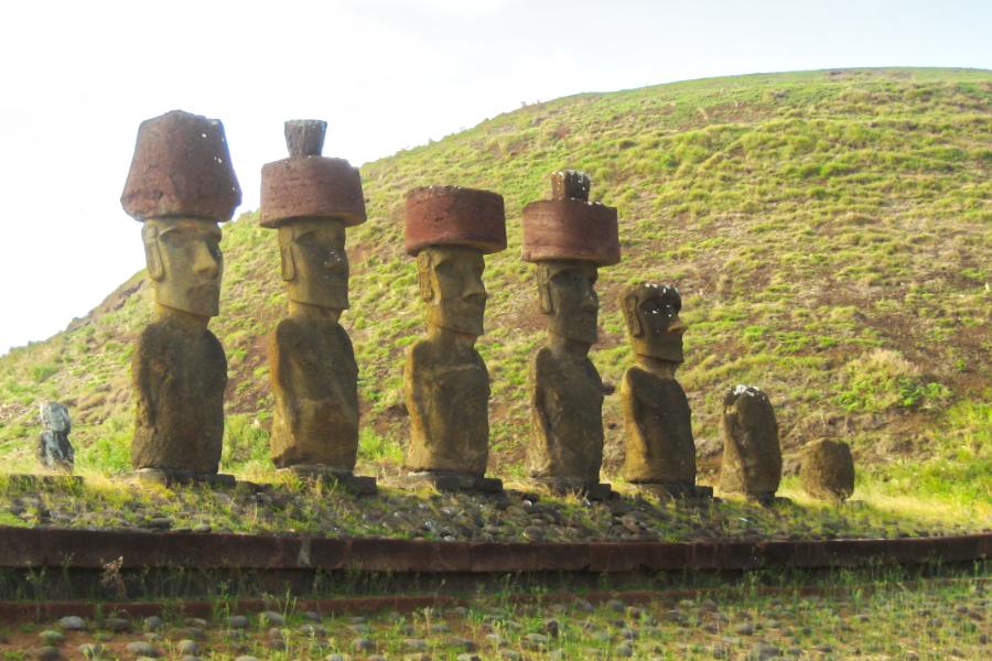観光世界遺産アフ･ナウナウ(Ahu Nau Nau)(観光30分)の写真14
