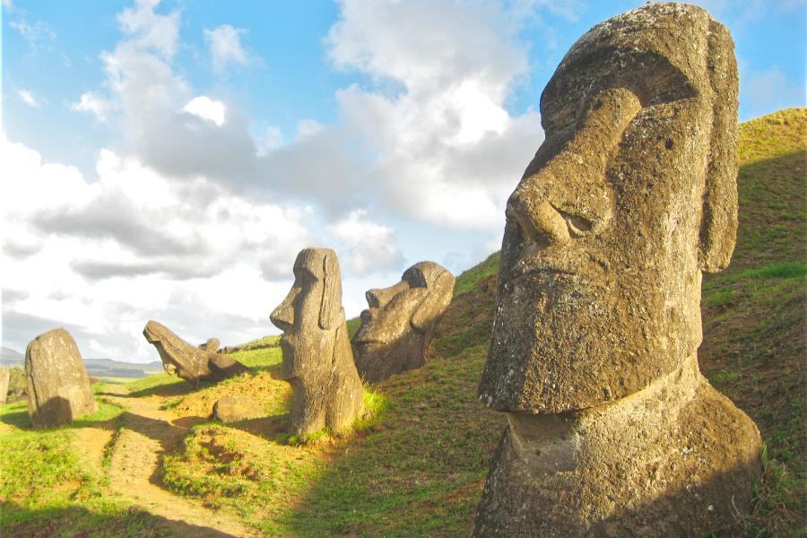 観光世界遺産ラノ･ララク(Rano Raraku)の写真30