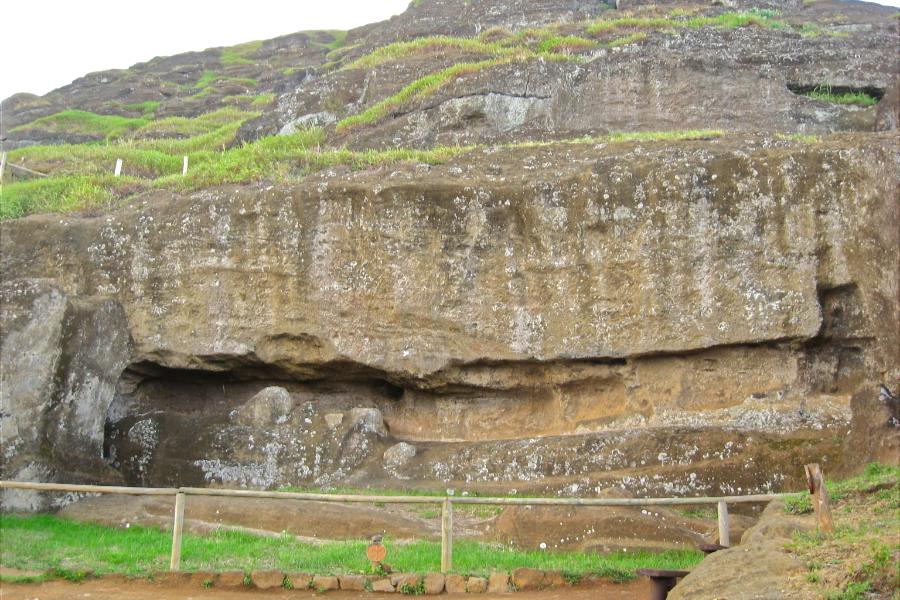 観光世界遺産ラノ･ララク(Rano Raraku)の写真32