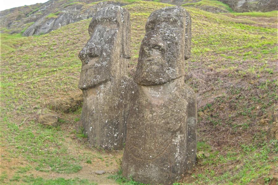 観光世界遺産ラノ･ララク(Rano Raraku)の写真33