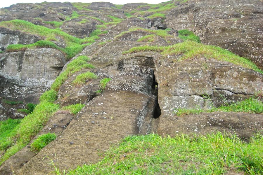 観光世界遺産ラノ･ララク(Rano Raraku)の写真35