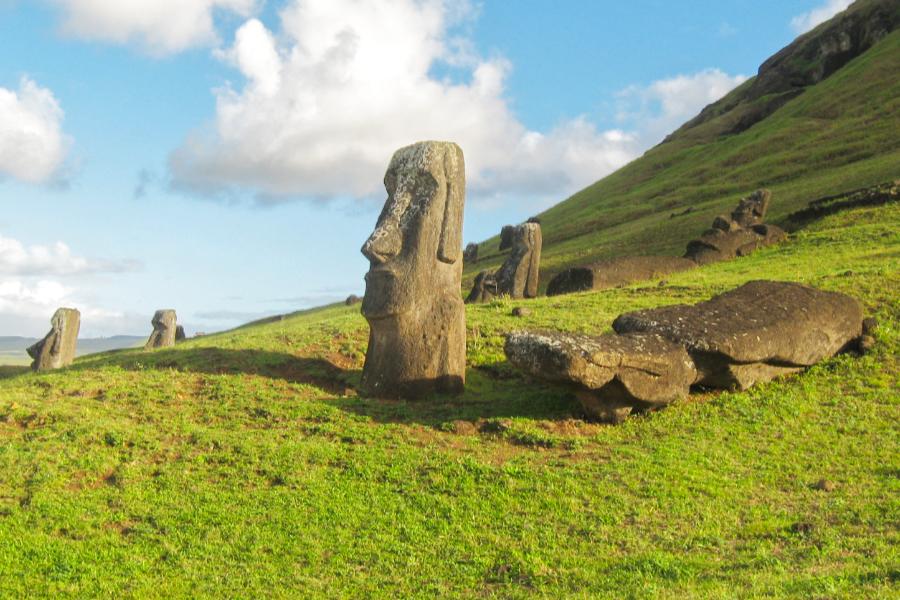 観光世界遺産ラノ･ララク(Rano Raraku)の写真39