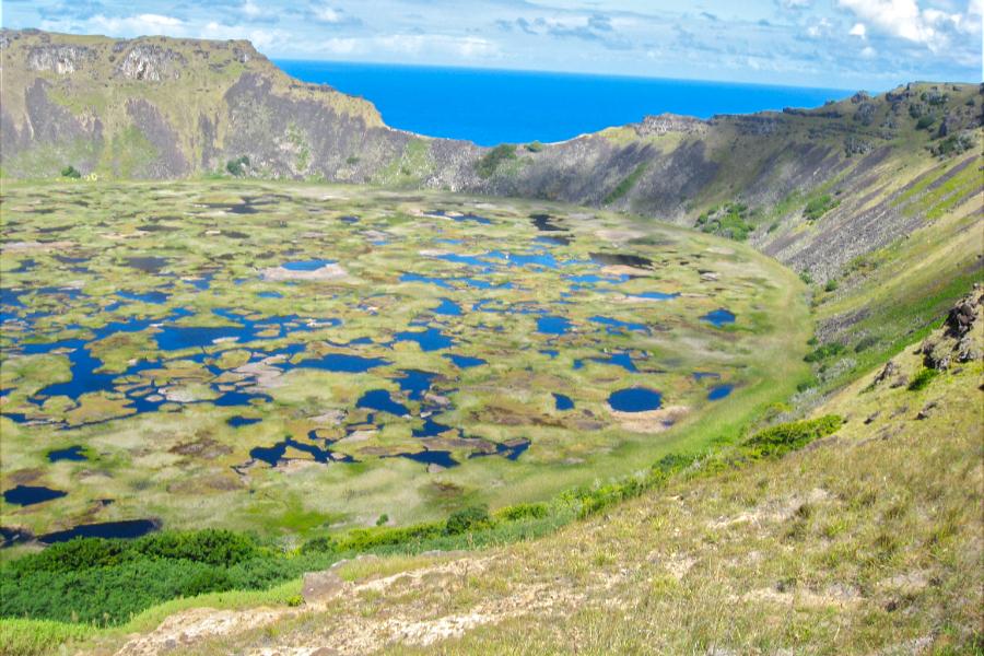 観光世界遺産ラノ･カウ(Rano Kau)(観光15分)の写真58