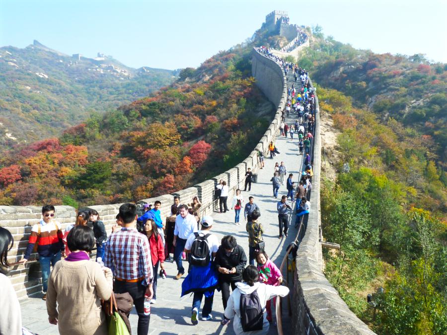 観光世界遺産万里の長城 八達嶺長城(はったつれい/バーダーリン チャンチョン)(観光6時間)の写真