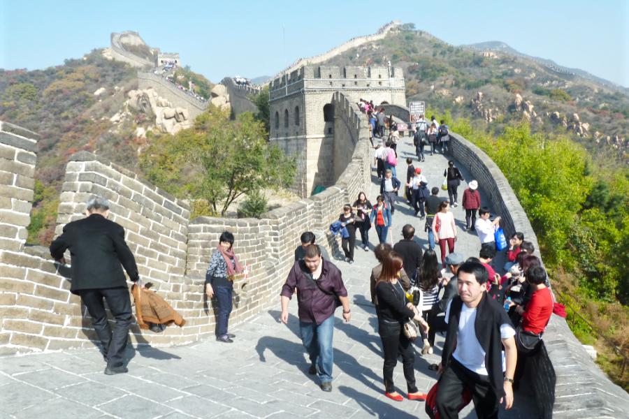観光世界遺産万里の長城 八達嶺長城(はったつれい/バーダーリン チャンチョン)(観光6時間)の写真