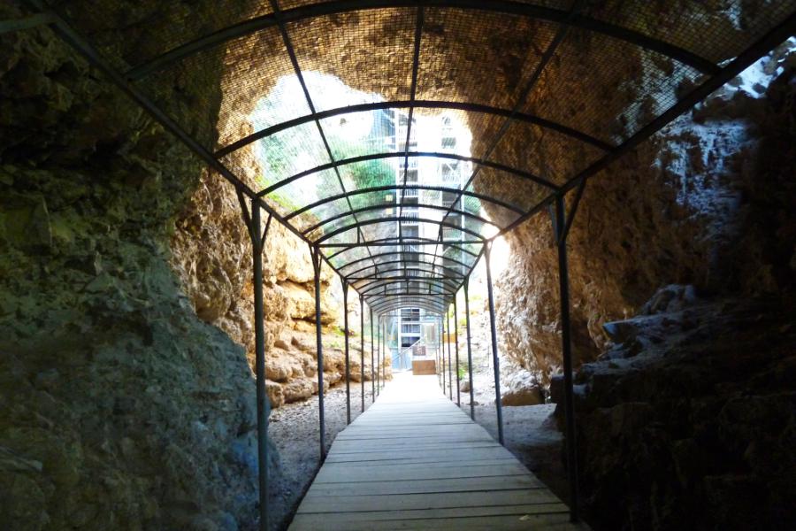 観光世界遺産周口店の北京原人遺跡((ジョウコウディエン ペイチンレン イージー)(観光3時間)の写真