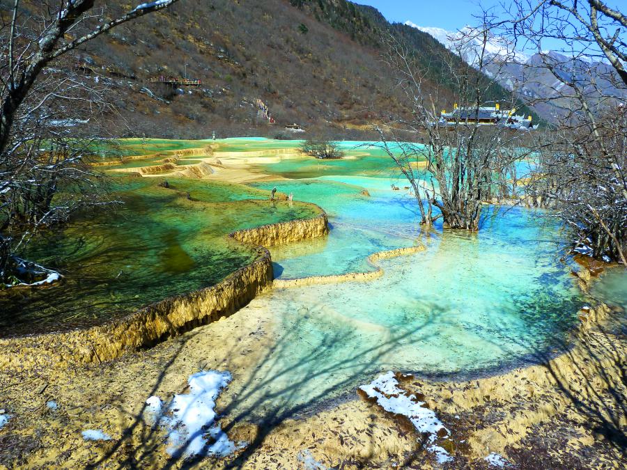 観光世界遺産黄龍(ファンロン)(観光4時間)の写真