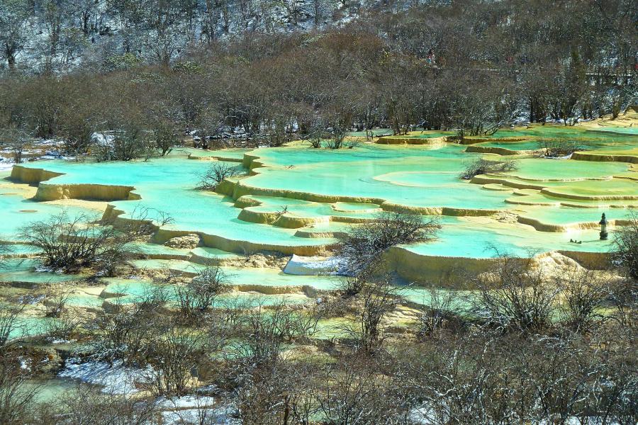 観光世界遺産黄龍(ファンロン)(観光4時間)の写真