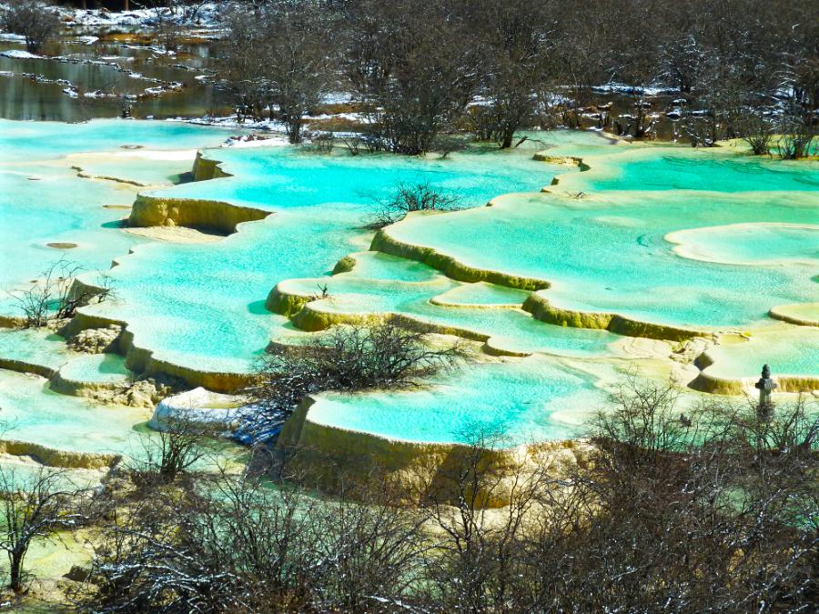 観光世界遺産黄龍(ファンロン)(観光4時間)の写真