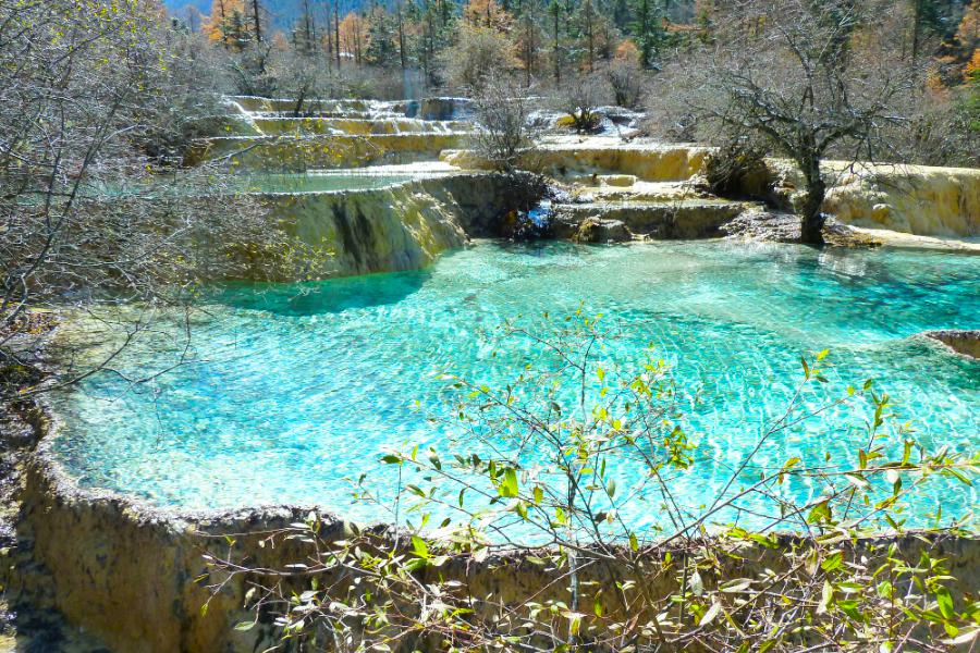 観光世界遺産黄龍(ファンロン)(観光4時間)の写真