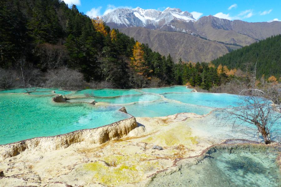 観光世界遺産黄龍(ファンロン)(観光4時間)の写真
