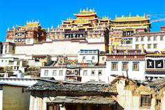 (中国)香格里拉(シャングリラ)(2泊)(雲南省)(写真:チベット仏教寺院ソンツェリン寺)の写真