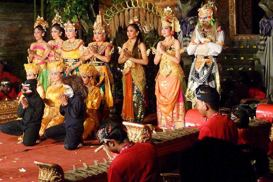 バリ島の伝統芸能の写真@インドネシア観光