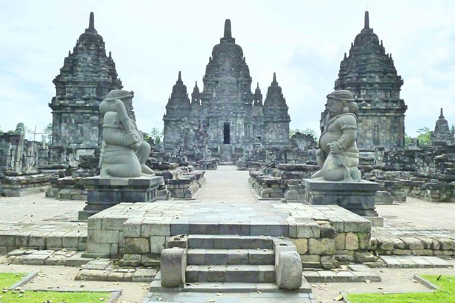 世界遺産プランバナン寺院群セウ寺院の写真@インドネシア観光