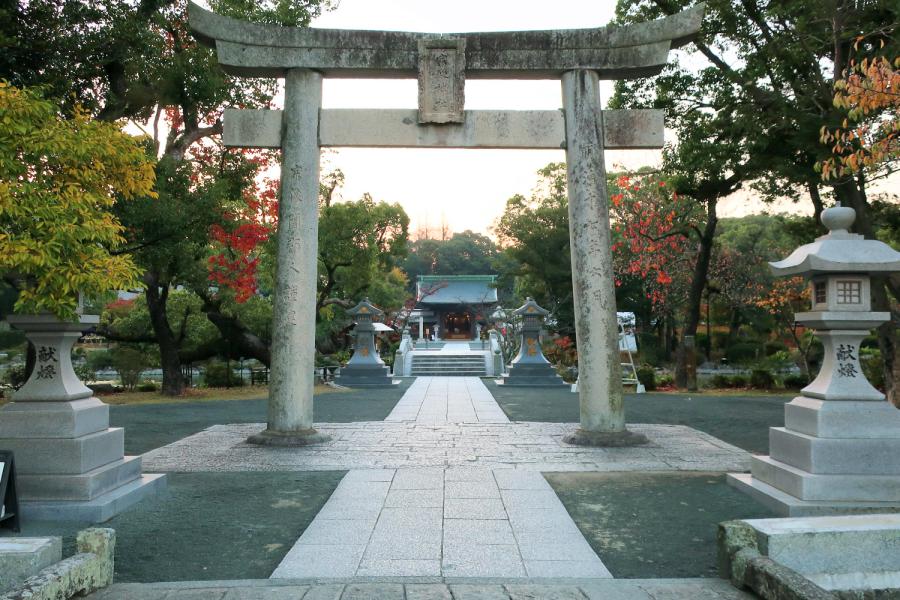 観光世界遺産宗像大社 辺津宮(むなかたたいしゃ へつみや/へつぐう)(観光15分)の写真