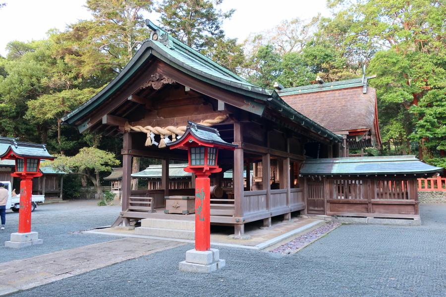 観光世界遺産大島の宗像大社 中津宮(むなかたたいしゃ なかつみや/なかつぐう)(観光15分)の写真