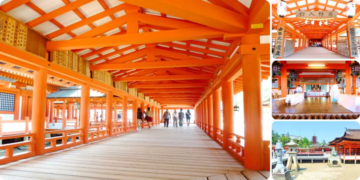 安芸の宮島の厳島神社@日本観光/島根・広島・中国地方写真
