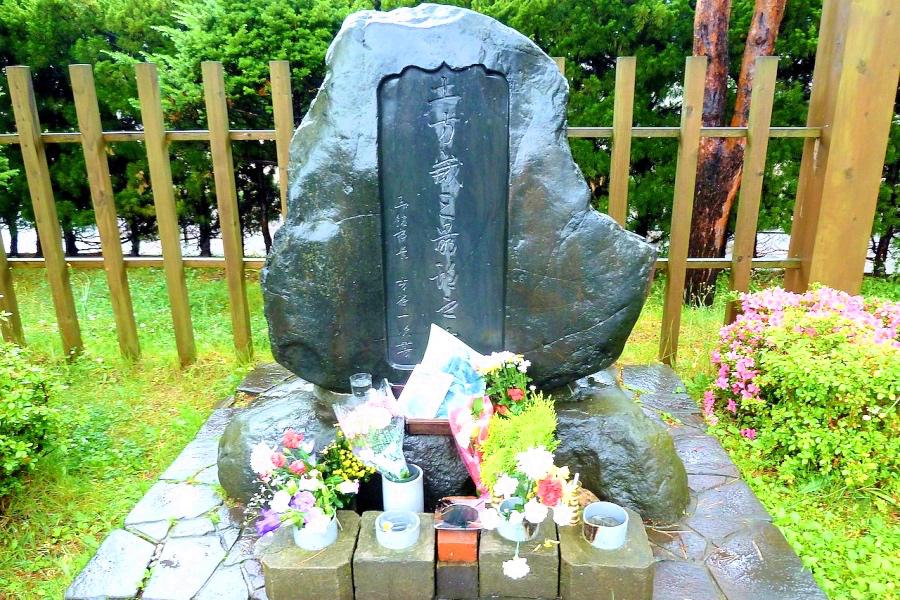 函館の土方歳三 最期の地碑の写真@北海道旅行