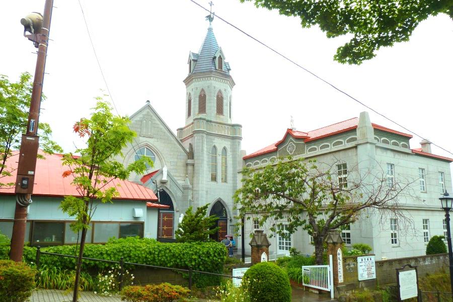 北海道 函館のカトリック元町教会の写真