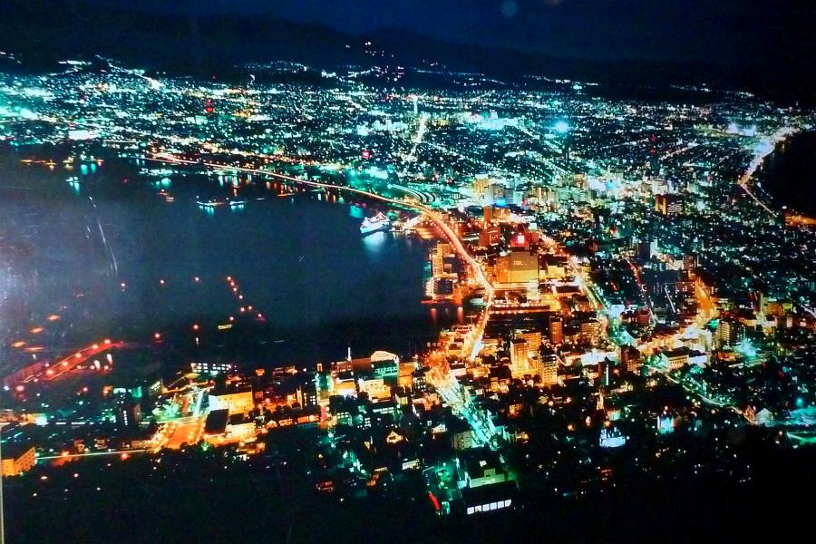 北海道 函館山からの夜景ポスターの写真