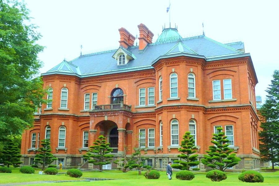札幌の赤レンガ北海道庁旧本庁舎