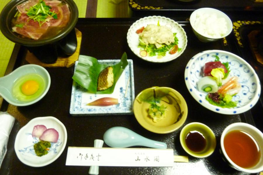 花巻温泉「大沢温泉 山水閣」夕食