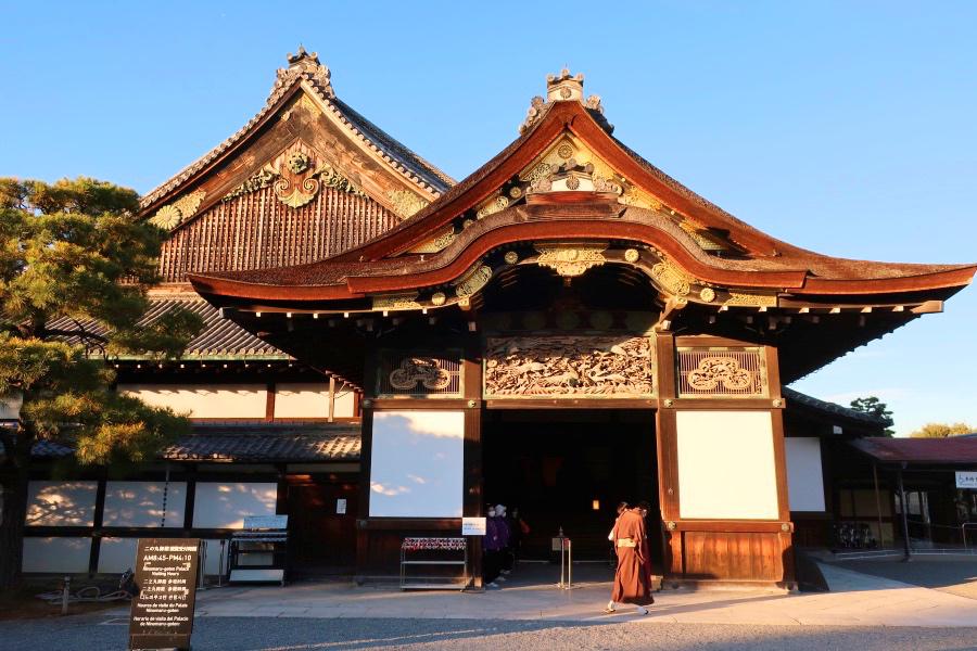 世界遺産 京都の二条城の観光写真@京都旅行