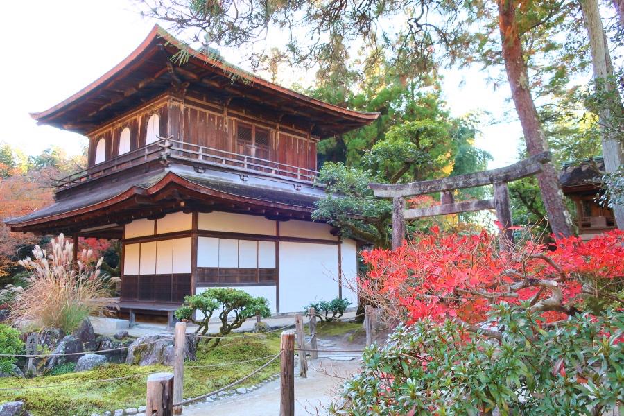 世界遺産 京都の銀閣寺/慈照寺の観光写真@京都旅行