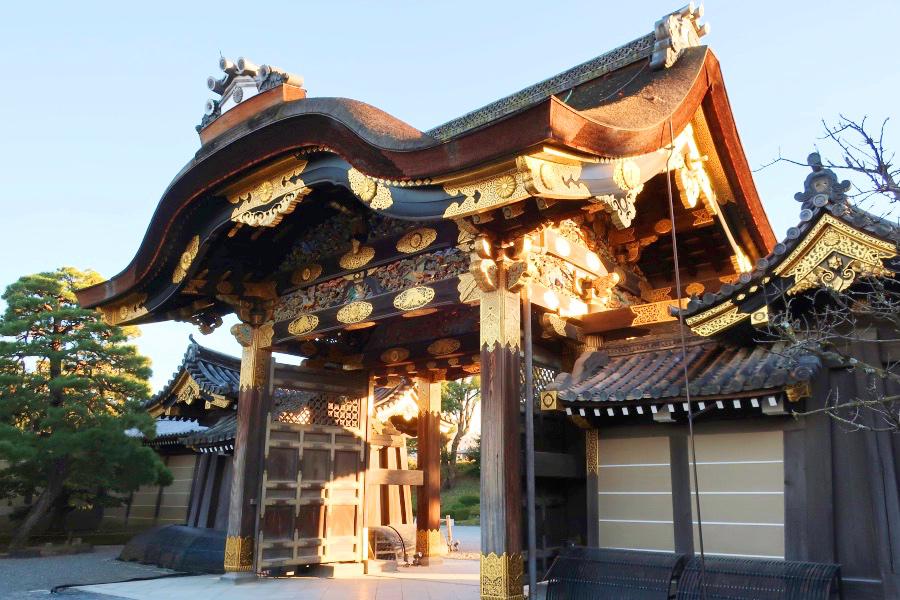 世界遺産 京都の二条城の観光写真@京都旅行