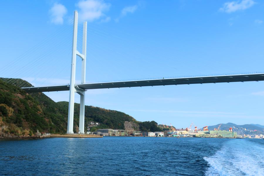 観光世界遺産軍艦島/端島炭鉱(はしま たんこう)(軍艦島クルーズ)(観光40分+島の周回15分/クルーズ全体は3時間)の写真