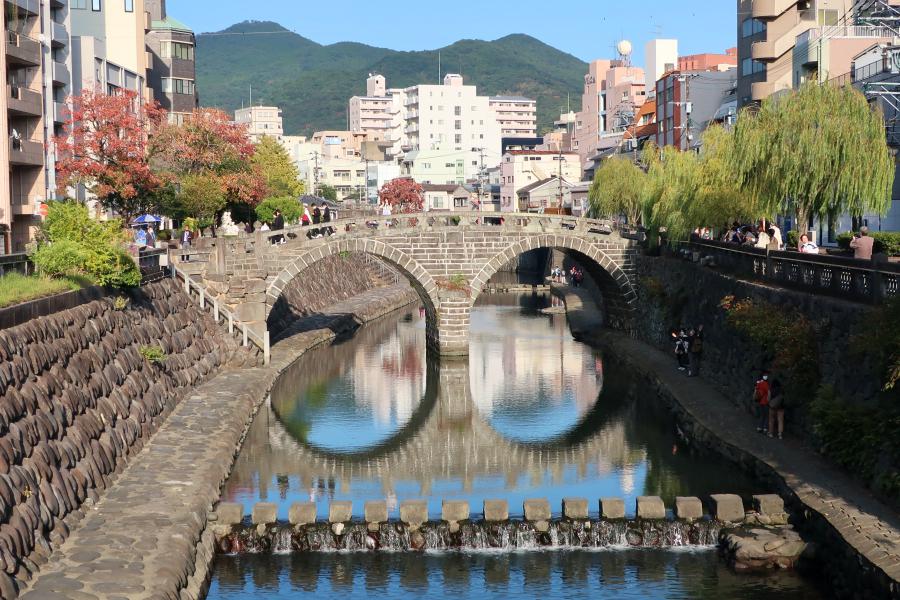 観光めがね橋の写真