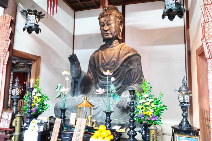 観光遺産候補飛鳥寺跡と蘇我入鹿の首塚(観光15分)の写真