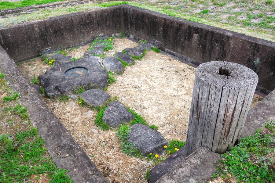 観光遺産候補飛鳥水落遺跡(あすかみずおちいせき)、石神遺跡(いしがみいせき)(観光5分)の写真