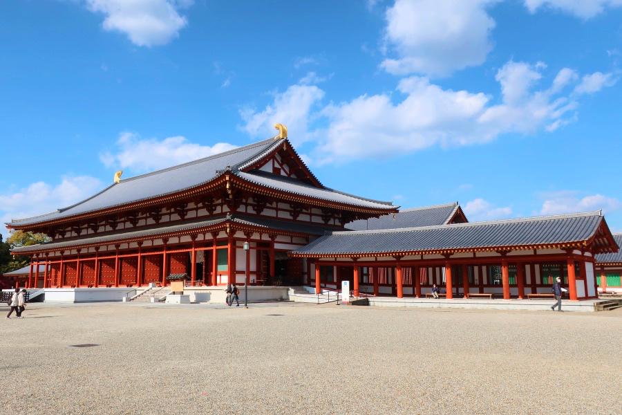 世界遺産 古都奈良の薬師寺 大講堂の写真@奈良観光