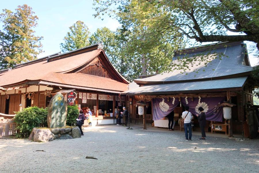 世界遺産 吉野山の吉水神社の写真@奈良の吉野観光