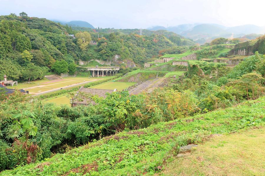 世界遺産 北沢浮遊選鉱場とシックナーの写真