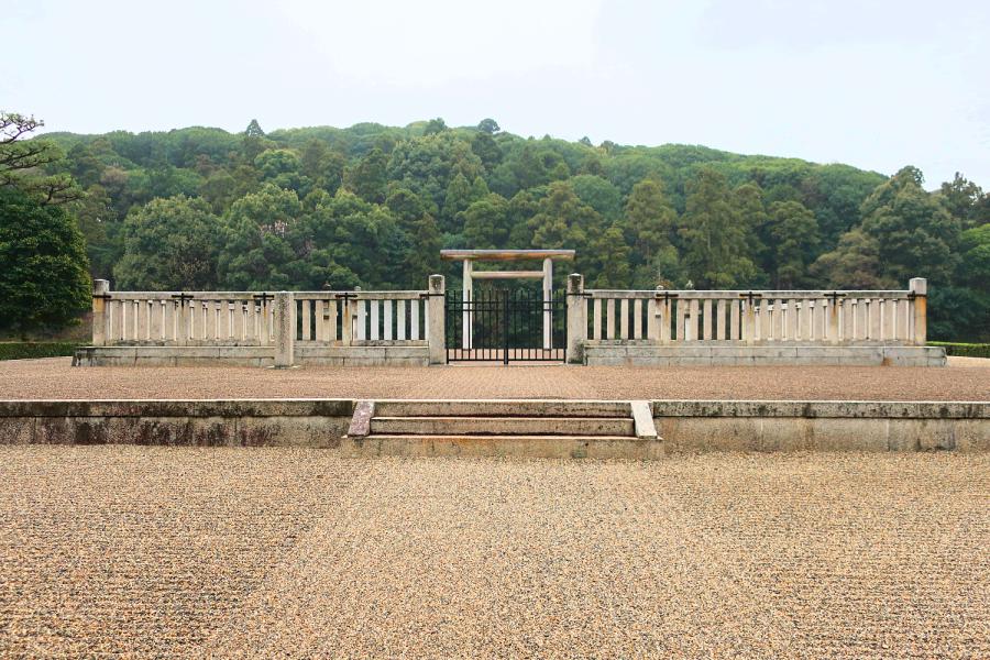 観光世界遺産応神天皇陵古墳(おうじんてんのうりょうこふん)/誉田御廟山古墳(こんだごびょうやまこふん)の写真