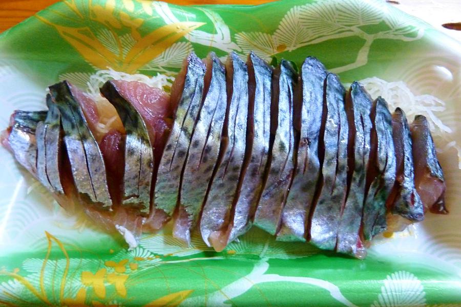 首折れサバの写真