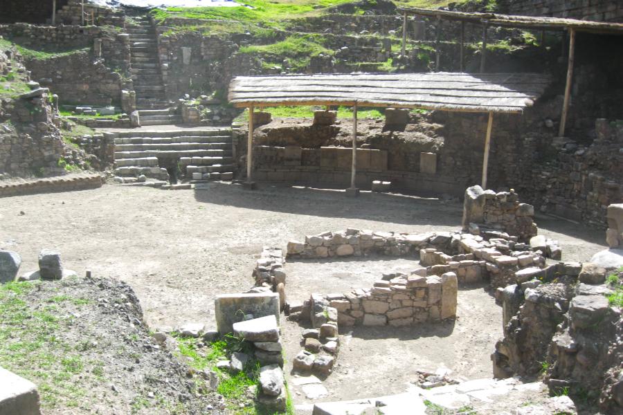 観光世界遺産チャビン・デ・ワンタル古代遺跡(Chavin de Huantar)(標高3200m)(観光2.5時間)の写真