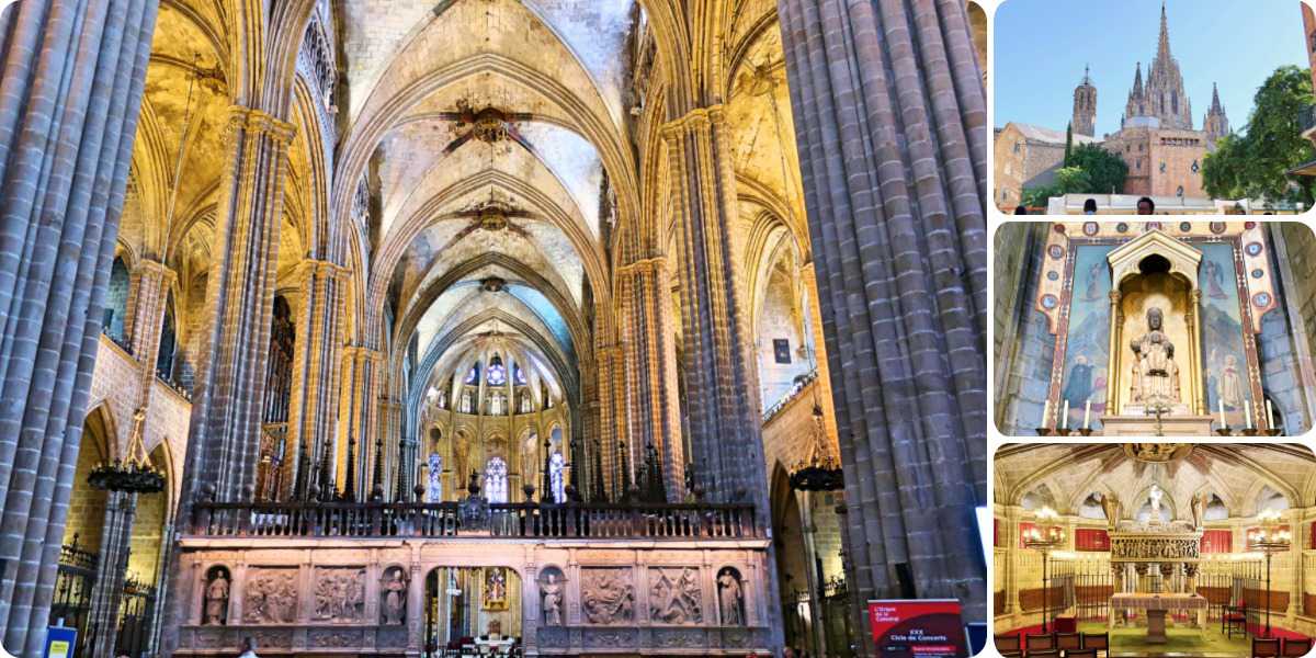 カテドラル（サンタ・エウラリア大聖堂）@バルセロナ観光/スペイン写真