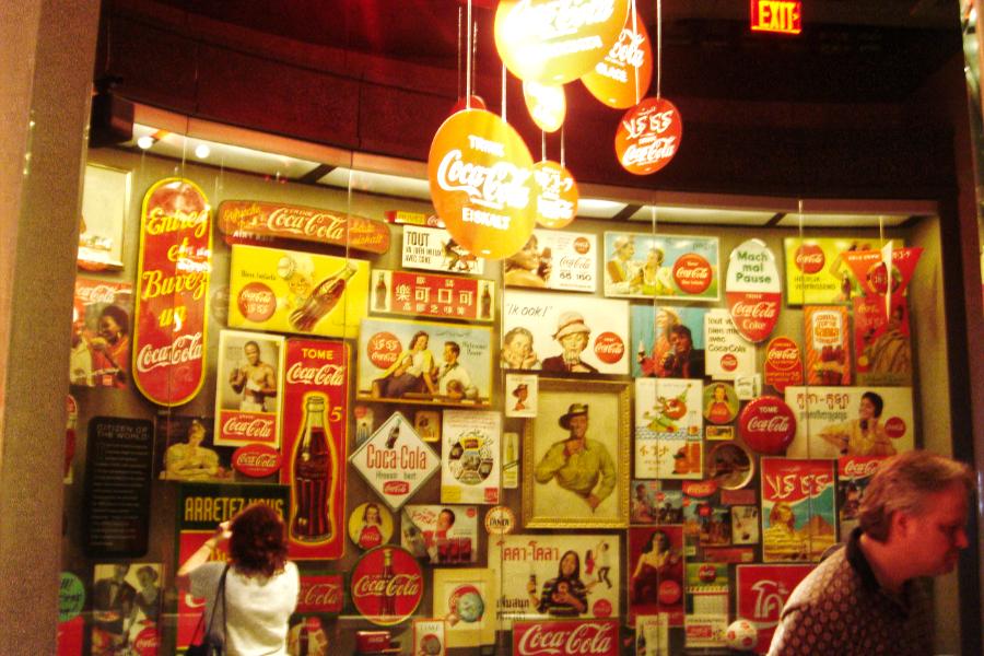 観光アトランタのコカコーラ博物館の写真