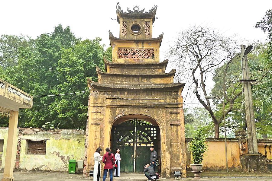 ハノイのタンロン遺跡の門@ベトナム観光/写真