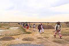 世界遺産聖地ウイリクタへのウイチョル族の巡礼路（タテワリ・フアジュエ）