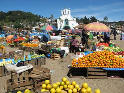 サンファンチャムラの市場